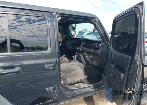 2021 Jeep Wrangler Unlimited Sport Altitude 4X4 z USA, uszkodzony, nr VIN 1C4HJXDN7MW505566